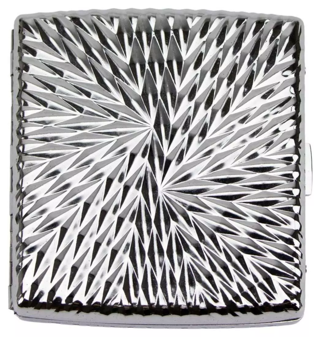 Produktbild: Zigarettenetui Jean Claude Nickel Sterndesign 20er