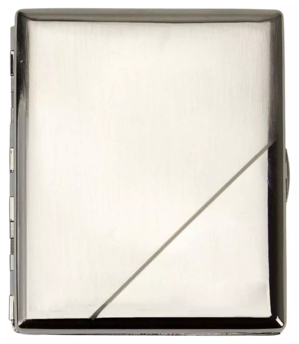 Produktbild: Zigarettenetui Jean Claude Nickel mit Ecke 20er