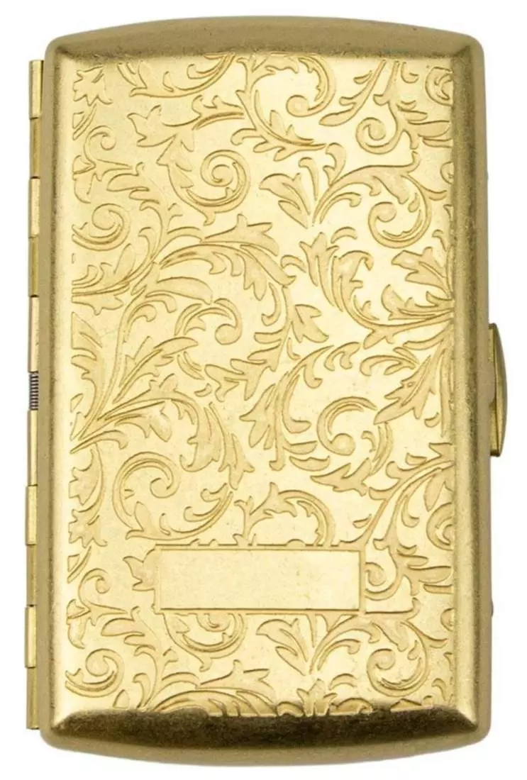 Produktbild: Zigarettenetui Jean Claude Venetian gold antik 10er