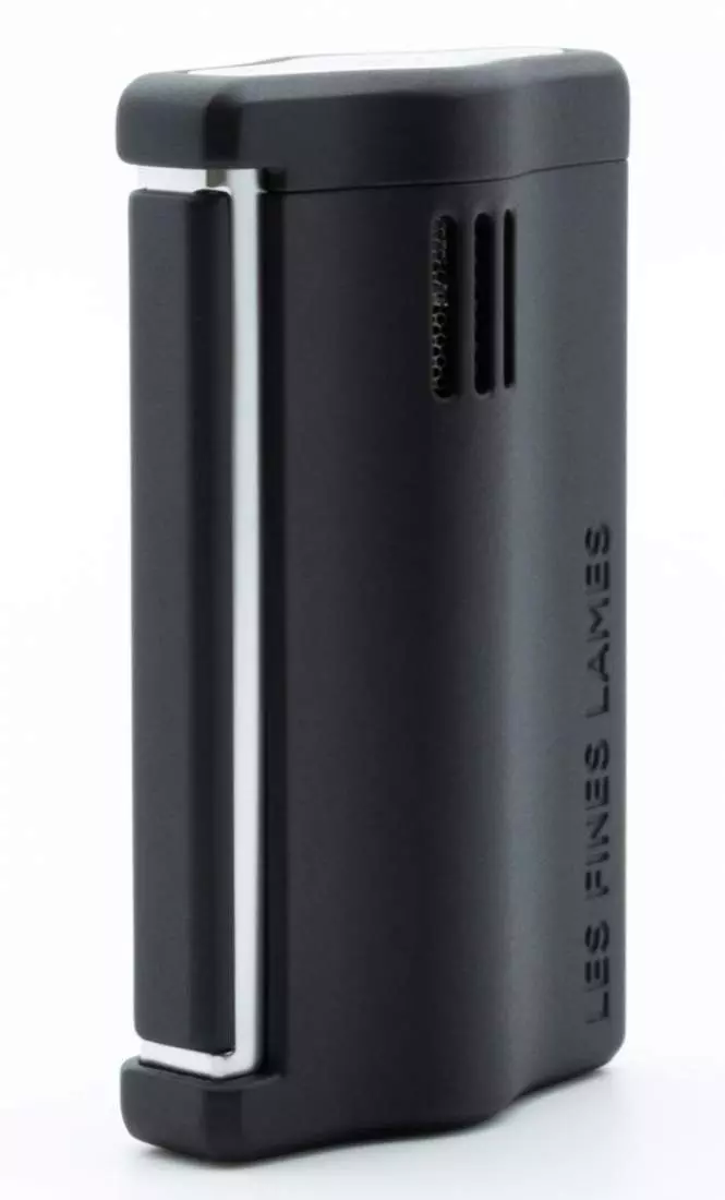 Produktbild: Les Fines Lames Le Feu RS Armor Black Feuerzeug Seitenansicht