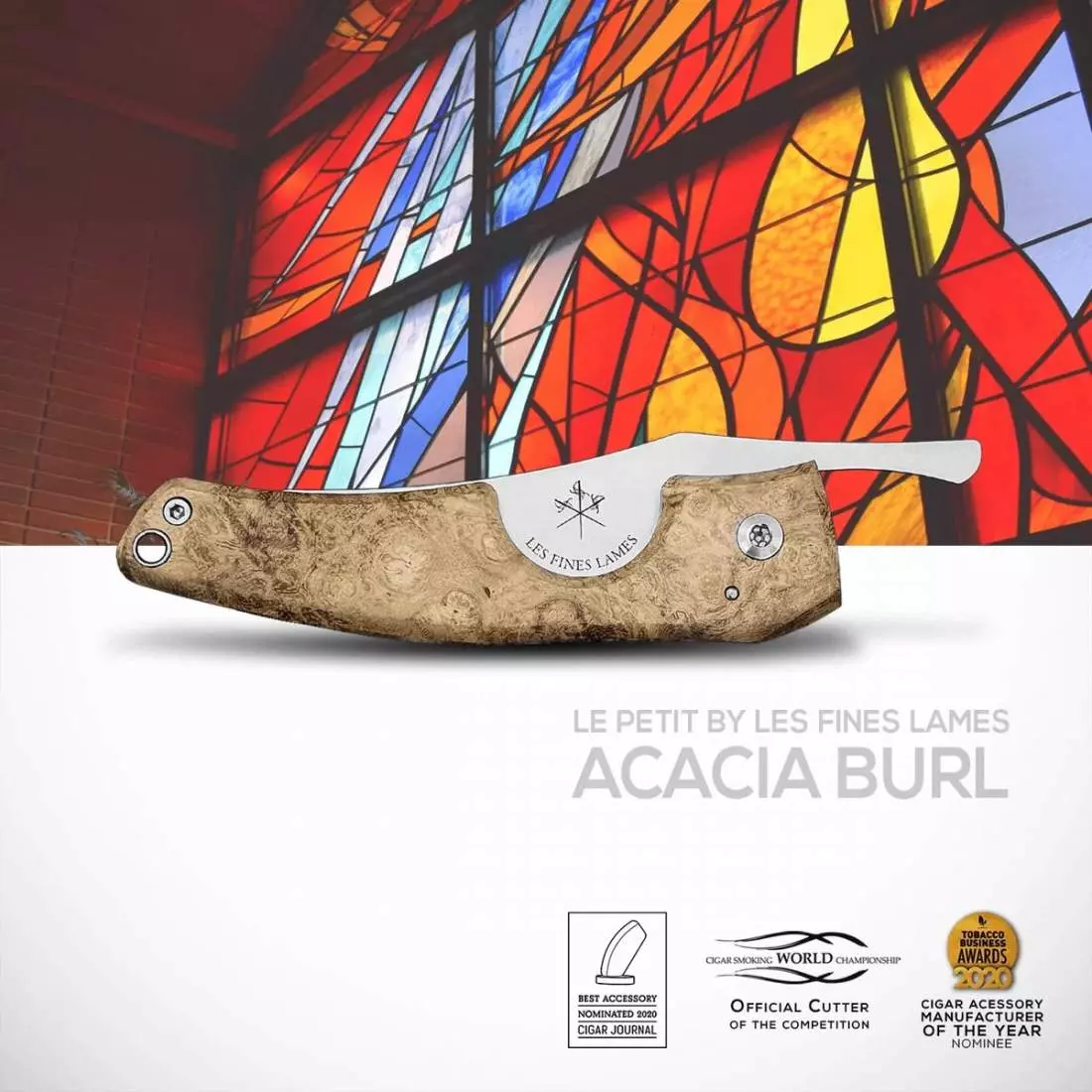 Produktbild: Fines Lames Le Petit Acacia Wood Banner