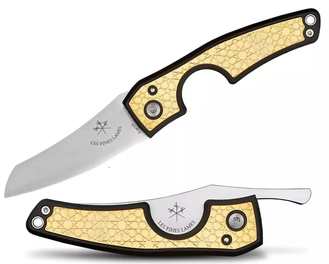 Produktbild: Les Fines Lames Le Petit Gold Arabesque Zigarrenmesser