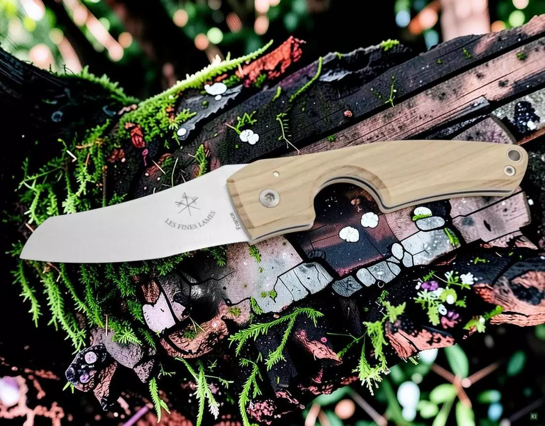 Produktbild: Fines Lames Le Petit Olive Wood Waldszene