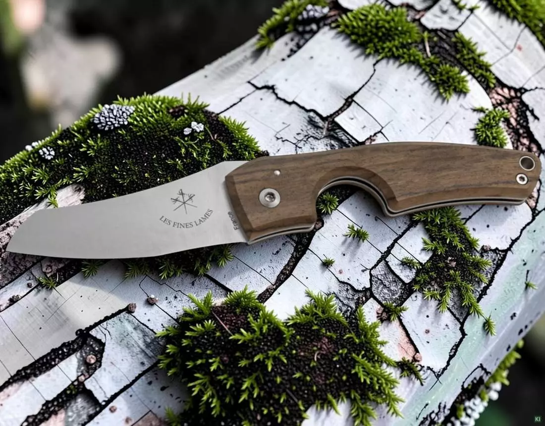 Produktbild: Fines Lames Le Petit Walnut Wood Szene