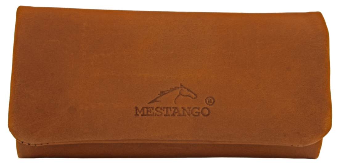 Produktbild: Mestango Kalbsleder hellbraun 2010-3 Tabaktasche Drehertasche Tabakbeutel