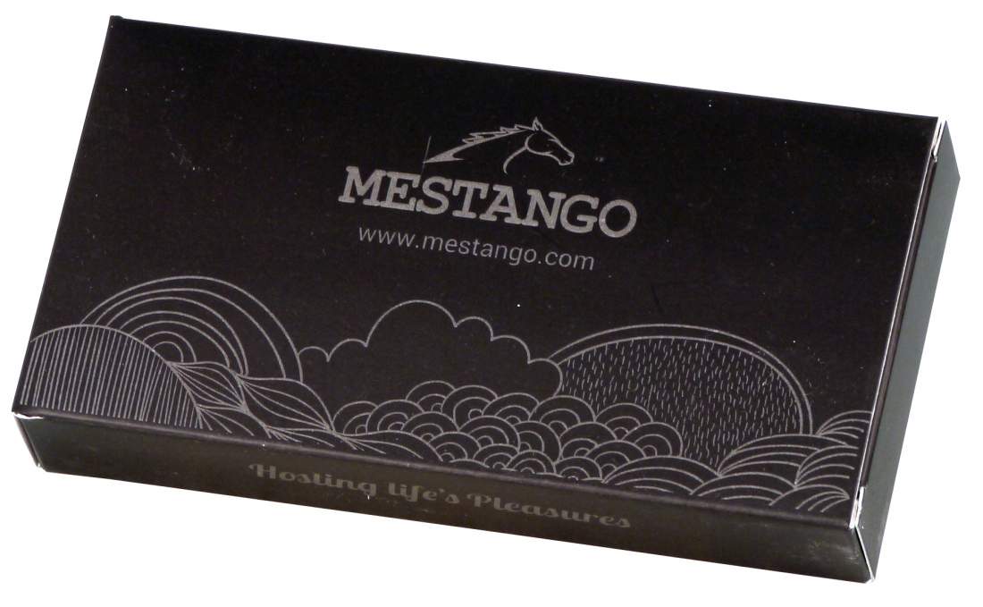 Produktbild: Mestango Kalbsleder hellbraun Tabaktasche Drehertasche Tabakbeutel