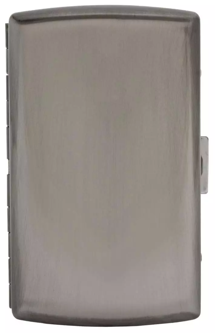 Produktbild: Zigarettenetui Pearl Metall Silberfarben 12er