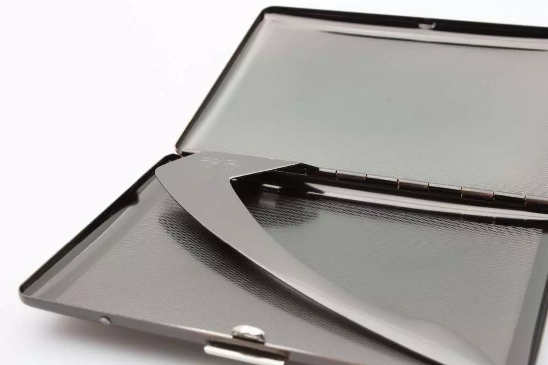 Produktbild: Zigarettenetui Pearl Metall kupferfarben 9er Bügel