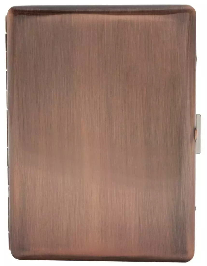 Produktbild: Zigarettenetui Pearl Metall kupferfarben 9er