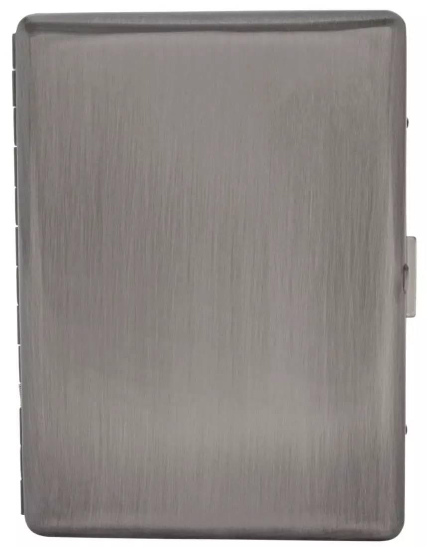 Produktbild: Zigarettenetui Pearl Metall silberfarben 9er