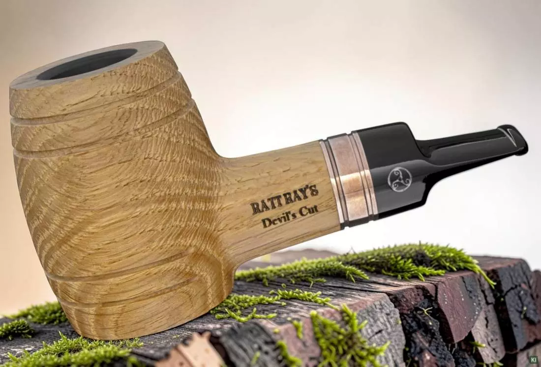 Produktbild: Rattray’s Devil's Cut G Oak Smooth Pfeife Szene