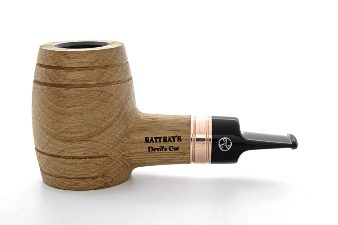 Produktbild: Rattray’s Devil's Cut G Oak Smooth Pfeife seitlich
