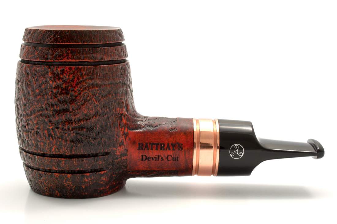 Produktbild: Rattray's Devil's Cut Pfeife Sandblast Brown