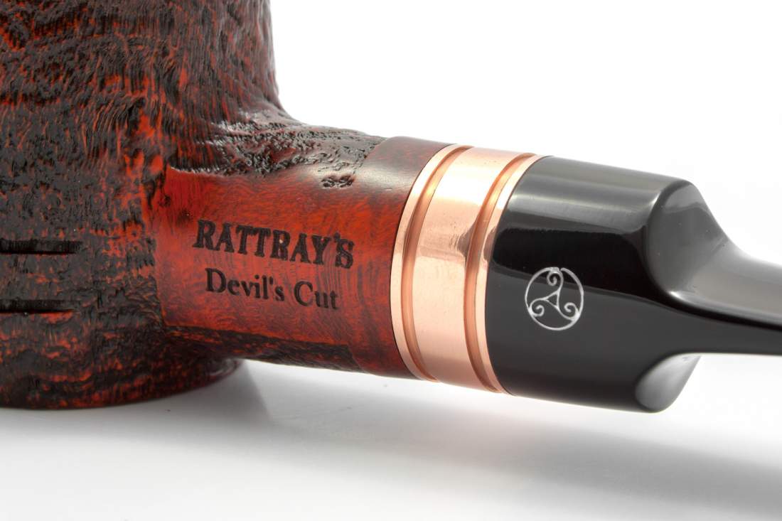 Produktbild: Rattray's Devil's Cut Pfeife Sandblast Brown