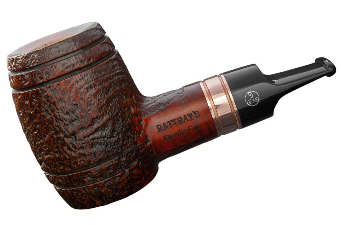 Produktbild: Rattray's Devil's Cut Pfeife Sandblast Brown