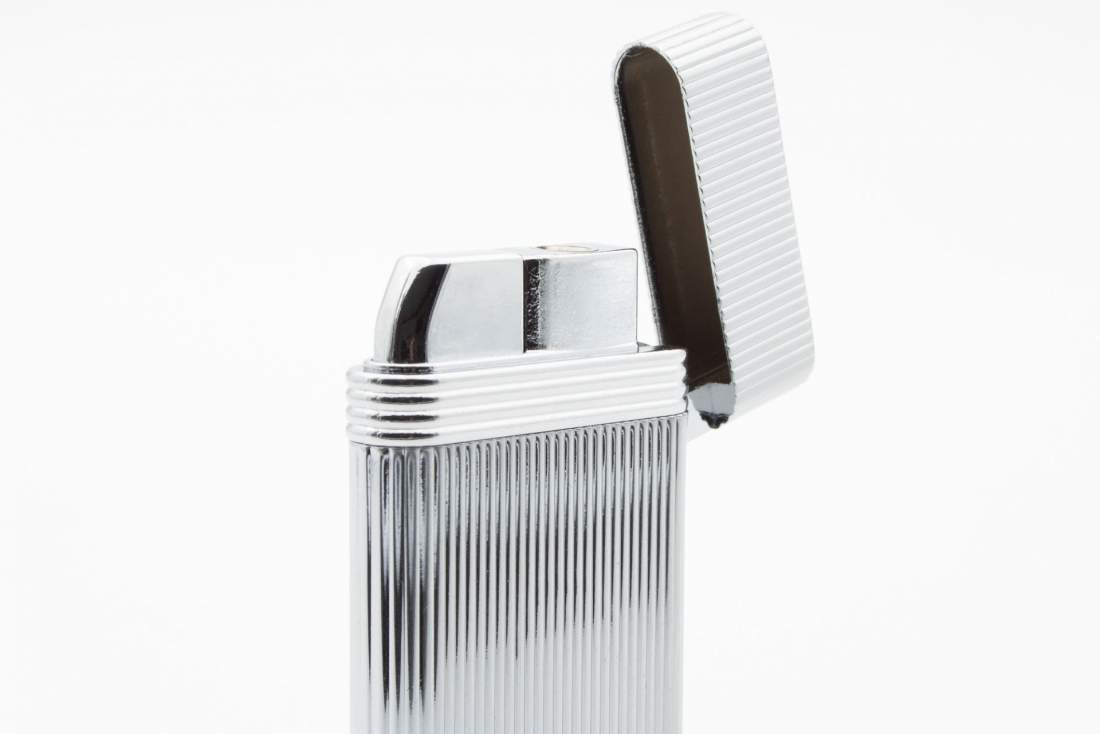 Produktbild: Rattray's Regent Chrome Feuerzeug offen