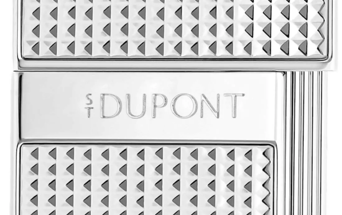 Produktbild: S.T. Dupont Slimmy Feuerzeug chrom Diamond Logo