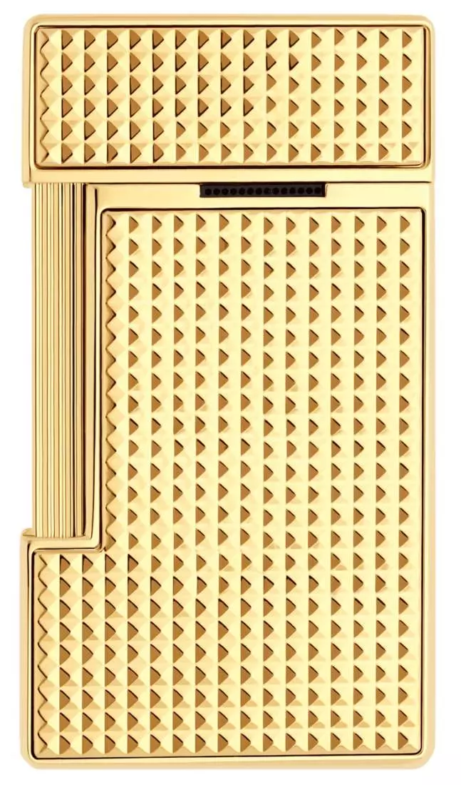 Produktbild: S.T. Dupont Slimmy Feuerzeug gold Diamond hinten