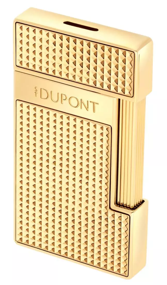 Produktbild: S.T. Dupont Slimmy Feuerzeug gold Diamond