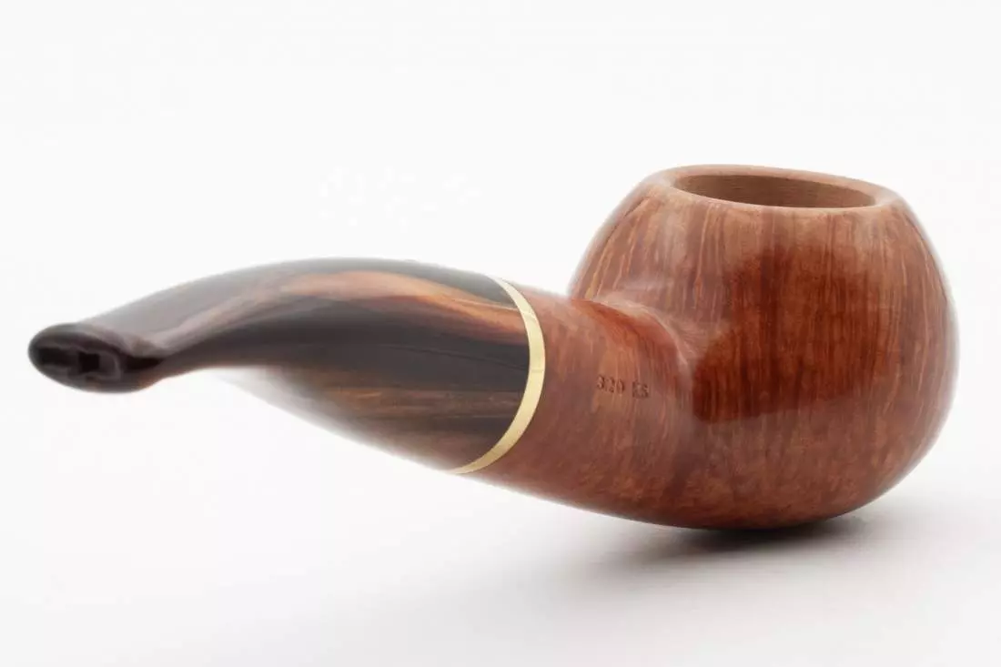 Produktbild: Savinelli Whisky Light 320 Pfeife hinten seitlich