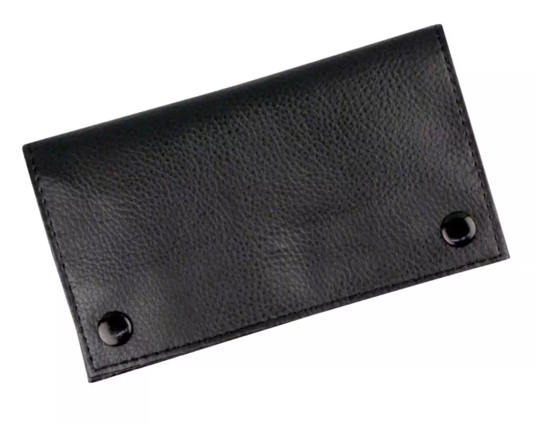 Artikelbild: Tabaktasche Kunstleder schwarz Produktbild: Tabaktasche Kunstleder schwarz