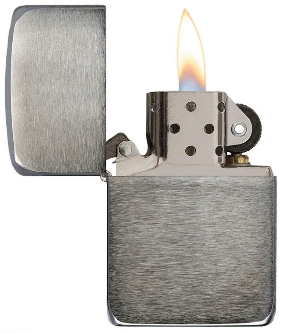 Produktbild: Zippo Black Ice Replica 1941 Feuerzeug offen