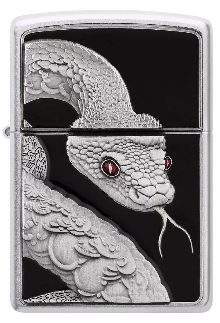 Produktbild: Zippo 2008204 Snake Red Eyes Feuerzeug vorne