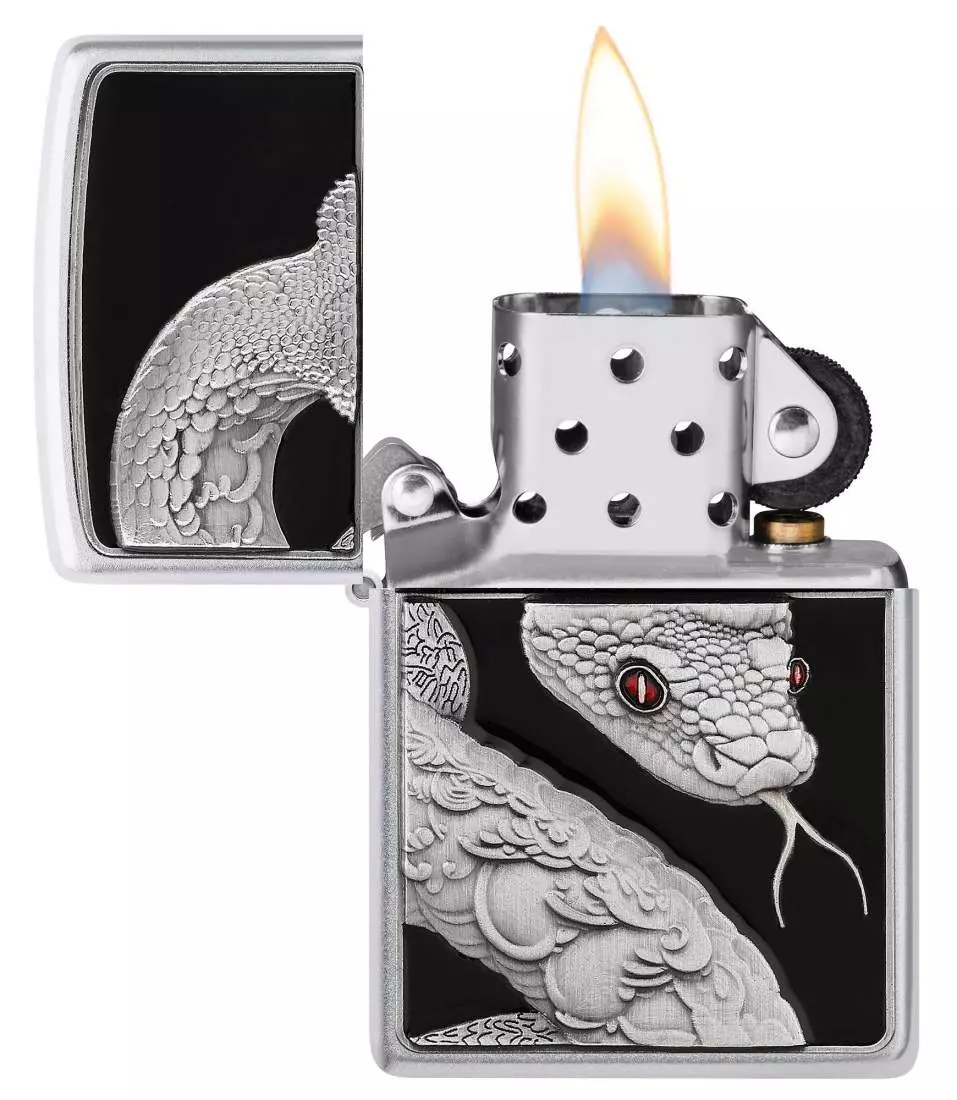 Produktbild: Zippo 2008204 Snake Red Eyes Feuerzeug