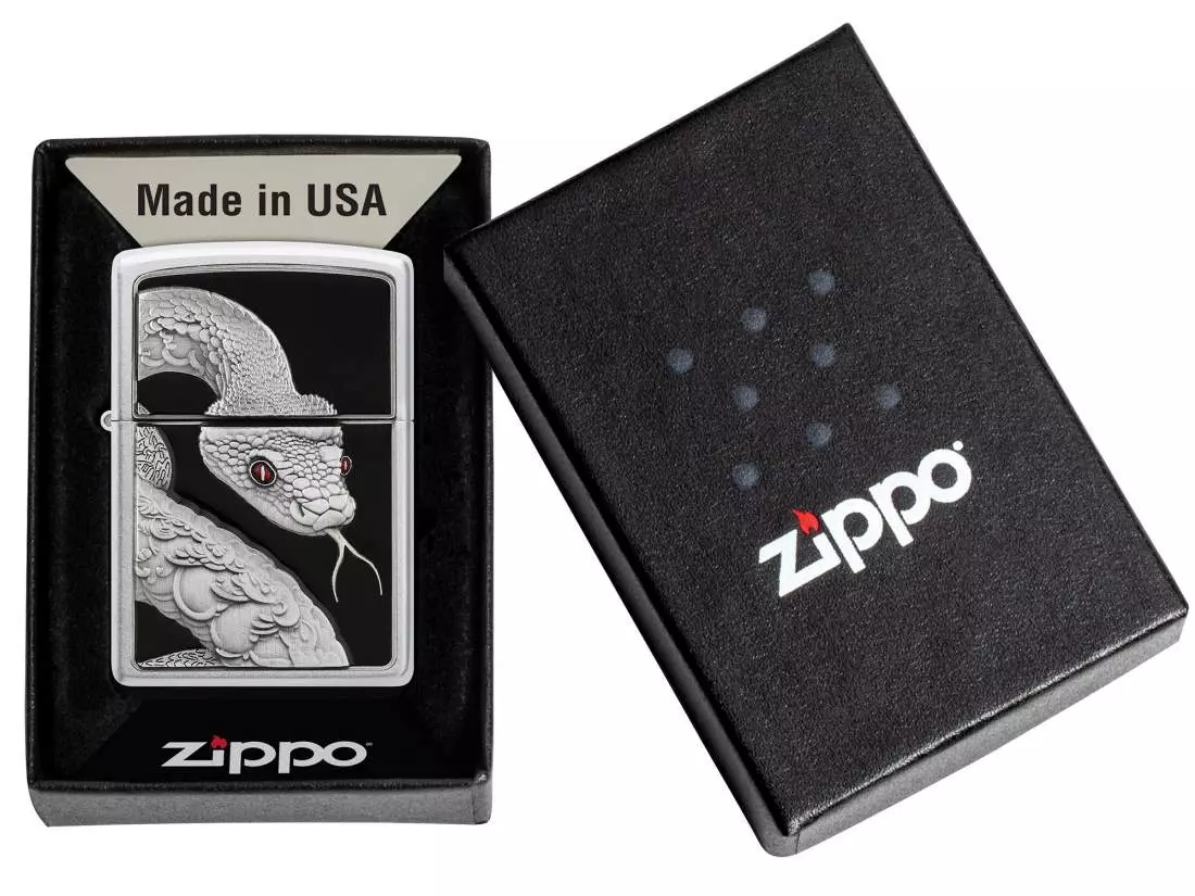 Produktbild: Zippo 2008204 Snake Red Eyes Verpackung