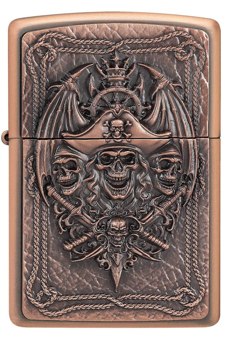 Produktbild: Zippo Pirate Skull Limited Edition 2008208 vorne