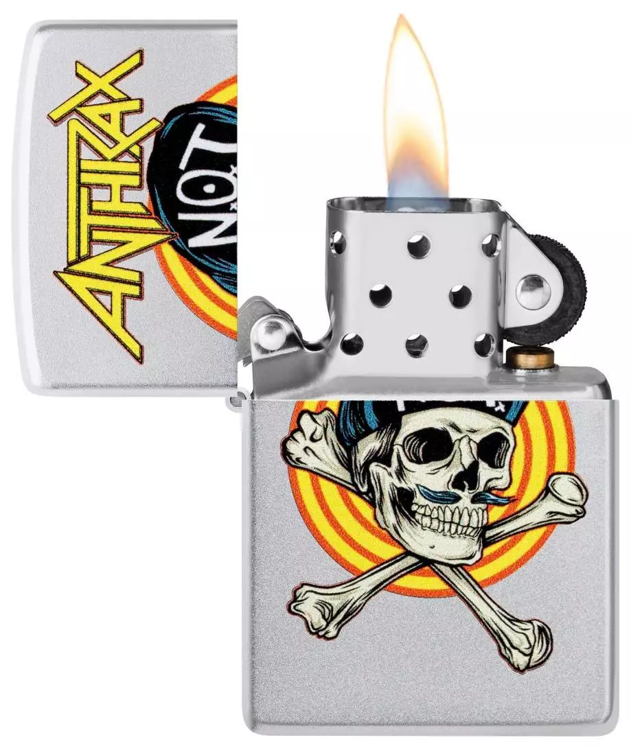 Produktbild: Zippo 60007795 Anthrax N.O.T. Feuerzeug offen
