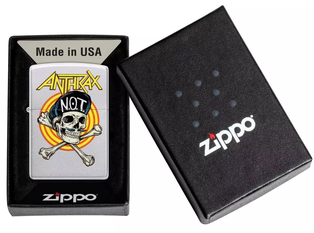 Produktbild: Zippo 60007795 Anthrax N.O.T. Feuerzeug Verpackung