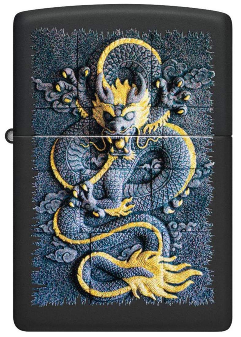 Produktbild: Zippo 60007806 Stone Dragon Feuerzeug vorne