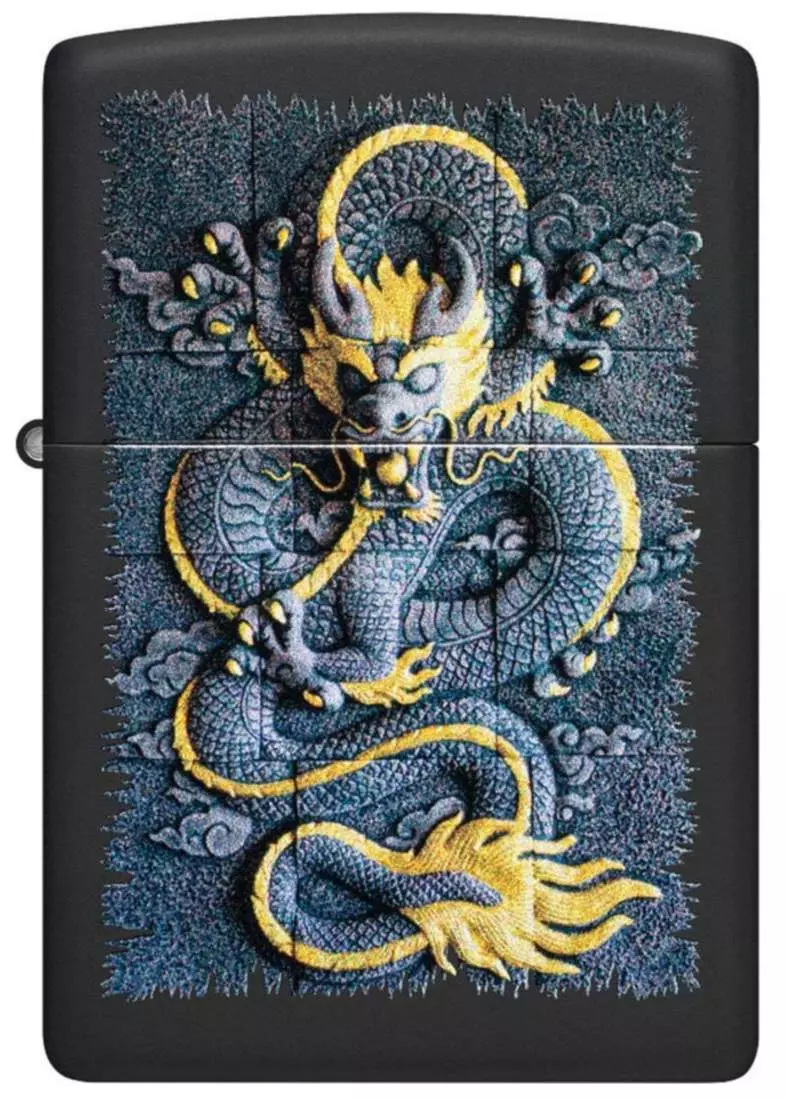 Produktbild: Zippo 60007806 Stone Dragon Feuerzeug vorne