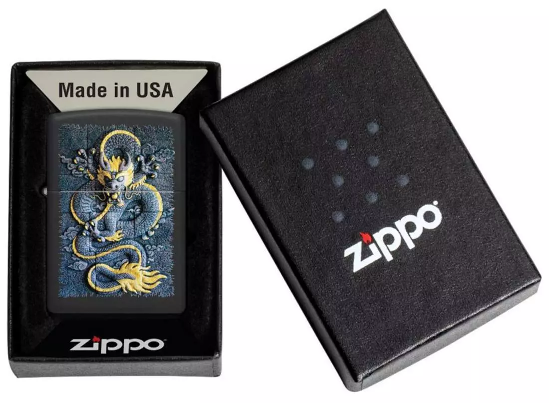 Produktbild: Zippo 60007806 Stone Dragon Feuerzeug Verpackung