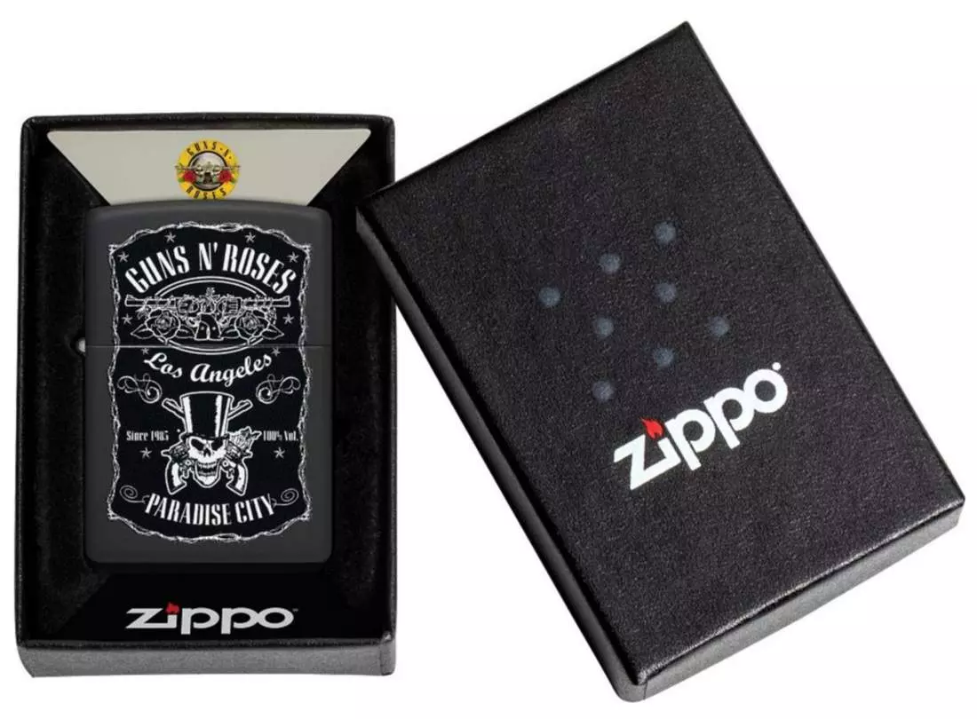 Produktbild: Zippo Guns N' Roses Paradise City 60007807 Feuerzeug Verpackung