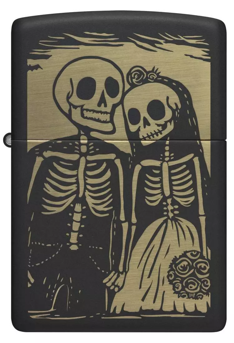 Produktbild: Zippo 60007808 Skeleton Couple Feuerzeug vorne