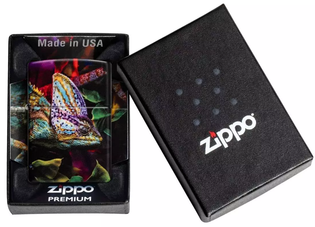 Produktbild: Zippo Chameleon 540 Color-Image Feuerzeug Verpackung