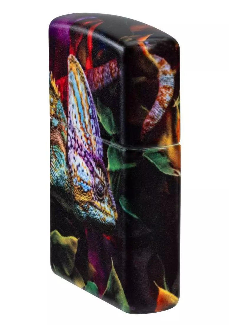 Produktbild: Zippo Chameleon 540 Color-Image Feuerzeug vorne seitlich