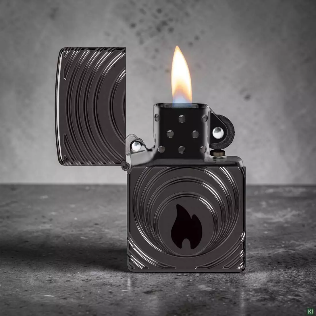 Produktbild: Zippo Collectible of the Year 2026 Armor Case Black Szene
