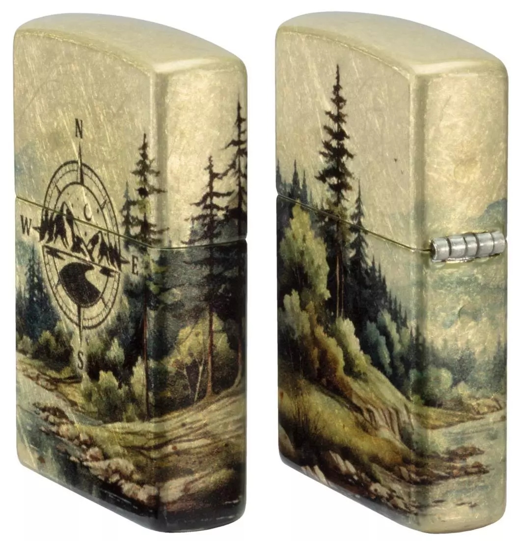 Produktbild: Zippo Compass Adventure Feuerzeug Seiten