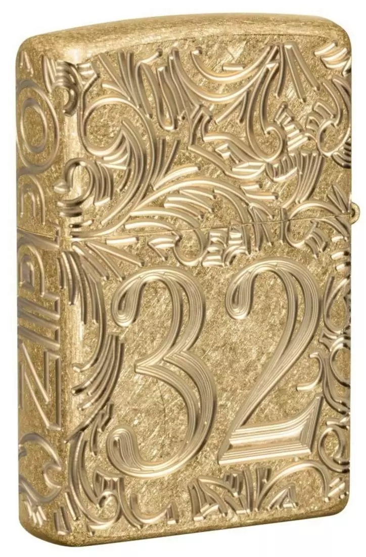 Produktbild: Zippo Flame Armor Case schwarz matt Feuerzeug hinten