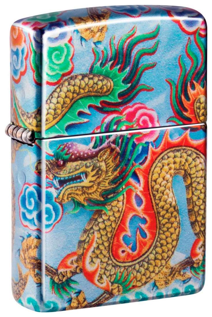 Produktbild: Zippo Dragon Design 540 Fusion Druck Feuerzeug