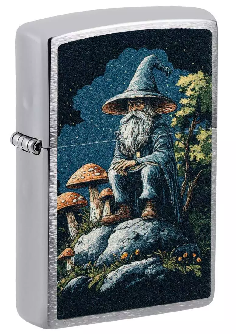 Produktbild: Zippo Märchen Gartenzwerg Chrom gebürstet Feuerzeug