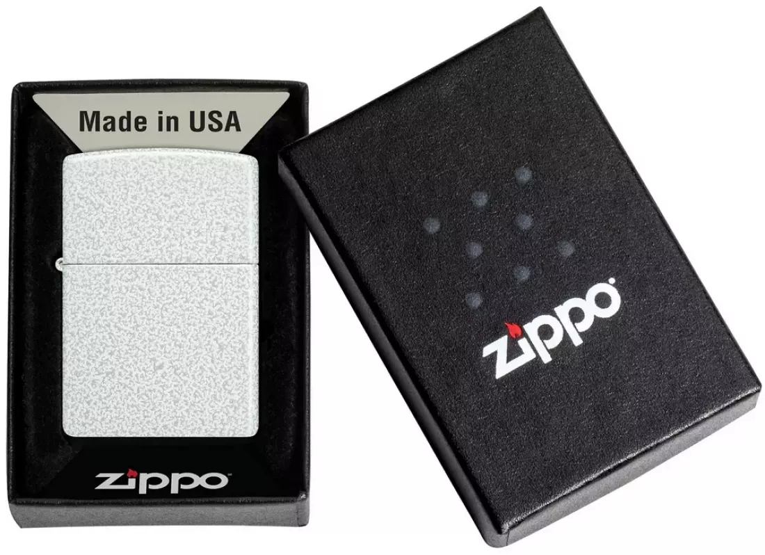 Produktbild: Zippo Glacier Basismodell Feuerzeug Verpackung