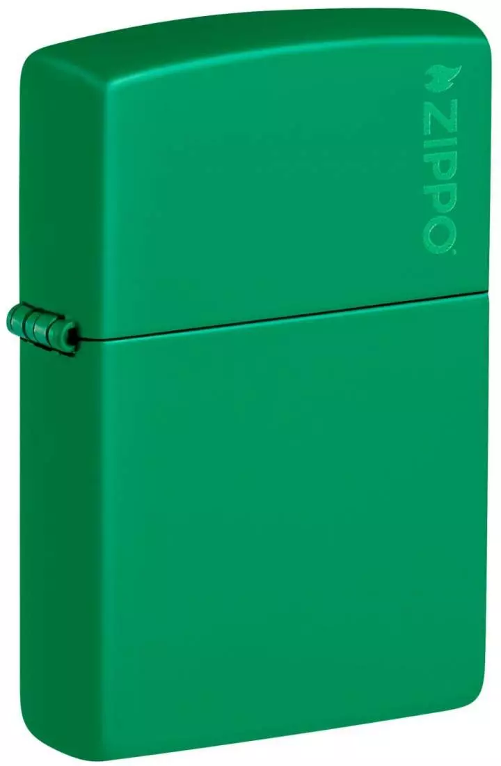 Produktbild: Zippo Golf Green Matte Basismodellmit Zippo Logo Feuerzeug