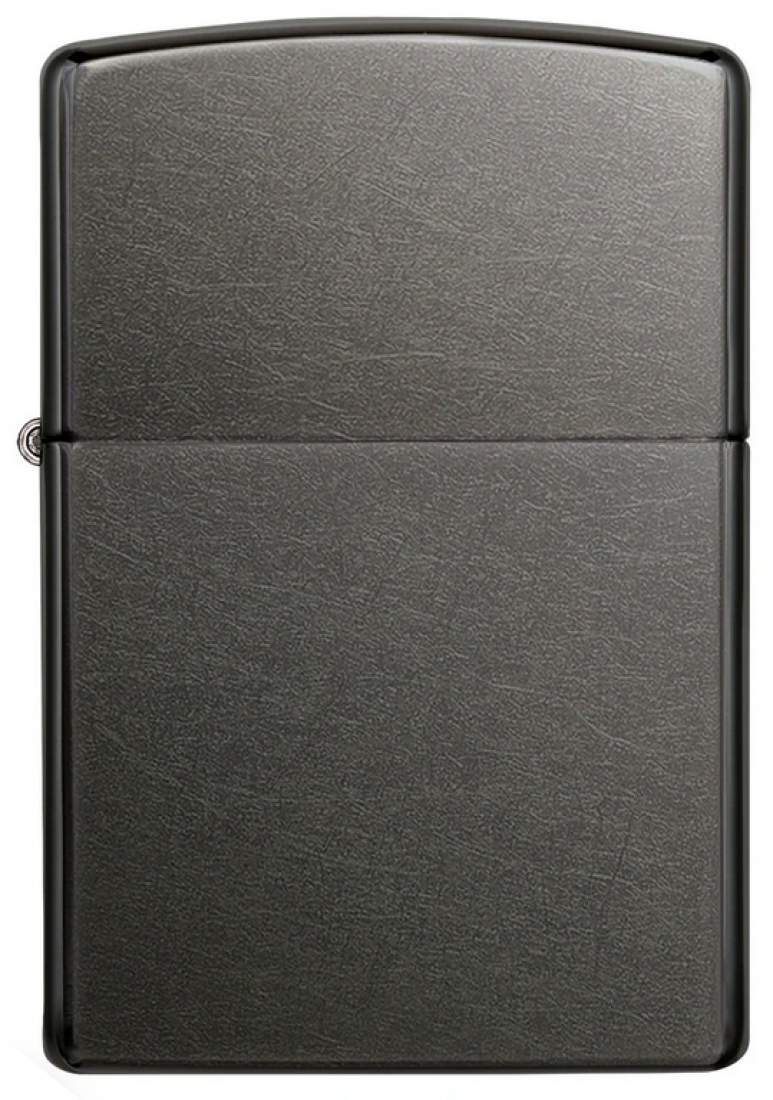 Produktbild: Zippo Gray Dusk Basismodell grau Feuerzeug vorne