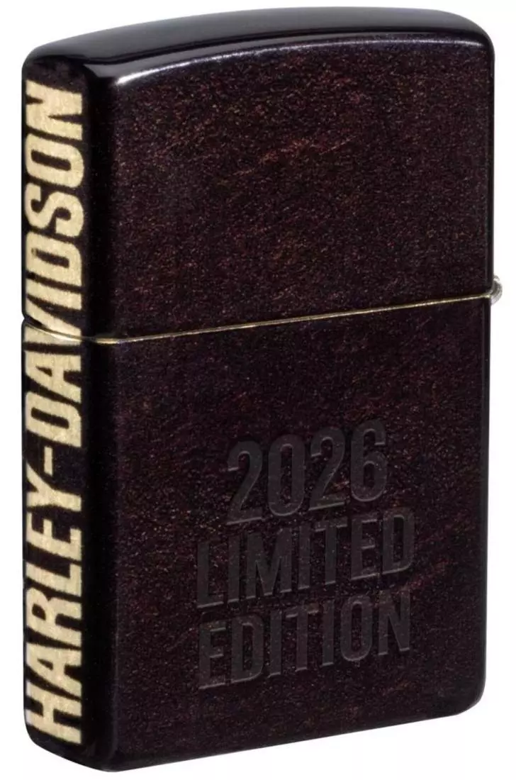 Produktbild: Zippo Harley Davidson Lighter of the Year 2026 Rückseite