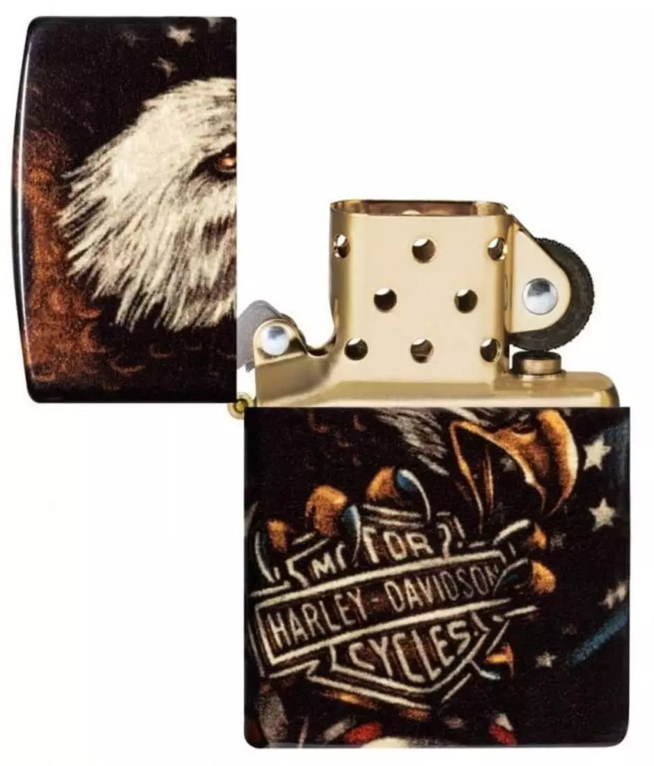 Produktbild: Zippo Harley Davidson Lighter of the Year 2026 offen