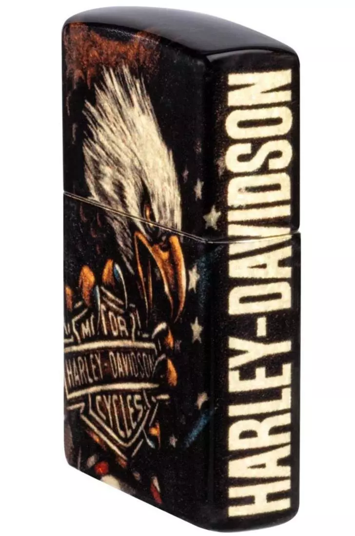 Produktbild: Zippo Harley Davidson Lighter of the Year 2026 seitlich